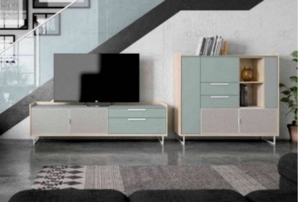 Mueble de salón de 336 cm, Mod. Fedro Muebles de Salón en Bilbao