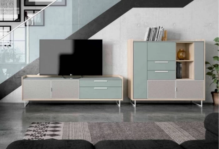 Mueble de salón de 336 cm, Mod. Fedro Muebles de Salón en Bilbao