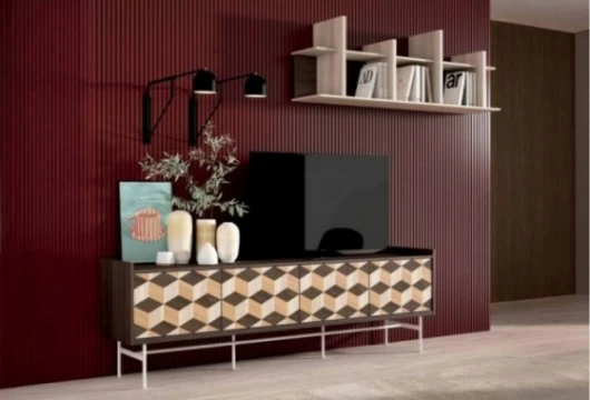 Mueble de tv de 304 cm, Mod. Leander Muebles de TV en Bilbao