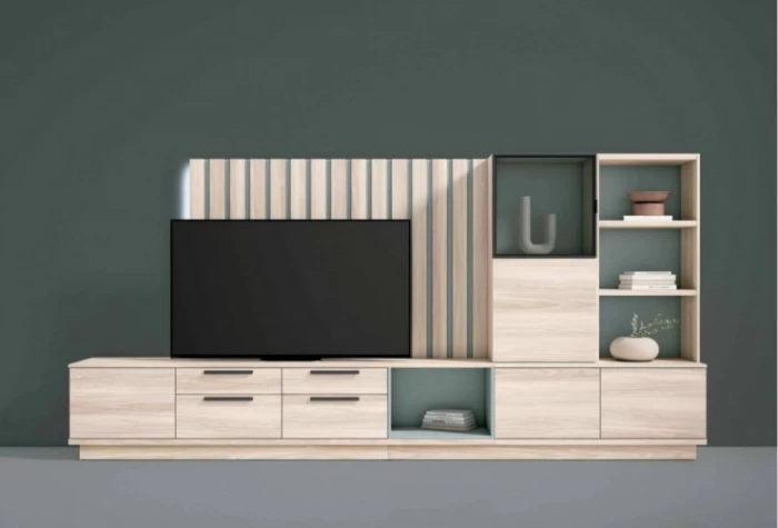 Mueble de salón de 330 cm, Mod. Sebastian Muebles de Salón en Bilbao