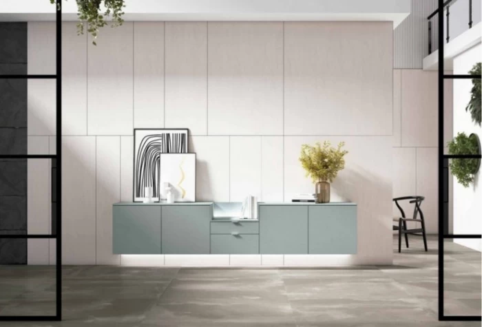 Mueble de salón de 275 cm, Mod. Arizona Muebles de TV en Bilbao