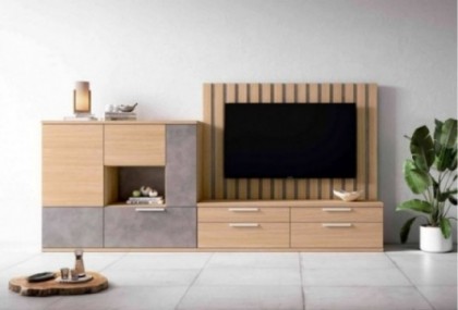 Mueble de salón de 303 cm, Mod. City Muebles de Salón en Bilbao