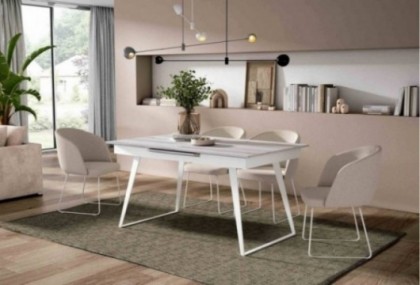Mesa de comedor extensible, Mod. Estefanía Mesas de comedor en Bilbao