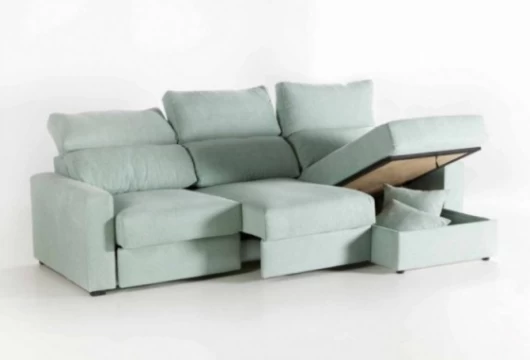 Sofa chaise longue reversible. Mod. Enma Chaiselongue y Rinconeras en Bilbao