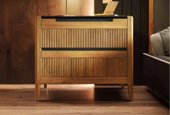 Mesita de noche de 70 cm, Mod. Tallin Mesitas de noche en Bilbao