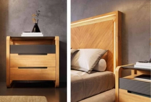 Cabecero cama y 2 mesitas, Mod. Berna 1 Conjuntos Dormitorio en Bilbao