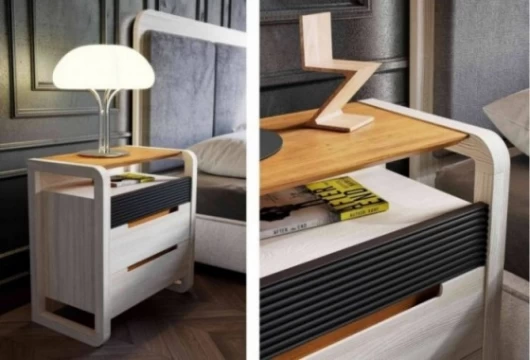 Cabecero cama y 2 mesitas, Mod. Berna 3 Conjuntos Dormitorio en Bilbao