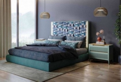 Cabecero cama y 2 mesitas, Mod. Tallin 3 Conjuntos Dormitorio en Bilbao