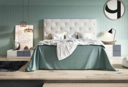 Cabecero de cama y 2 mesitas Mod. Sácer Conjuntos Dormitorio en Bilbao