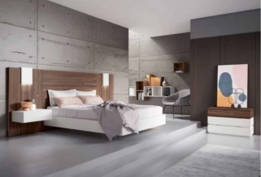Cabecero de cama y 2 mesitas Mod. Latina Conjuntos Dormitorio en Bilbao