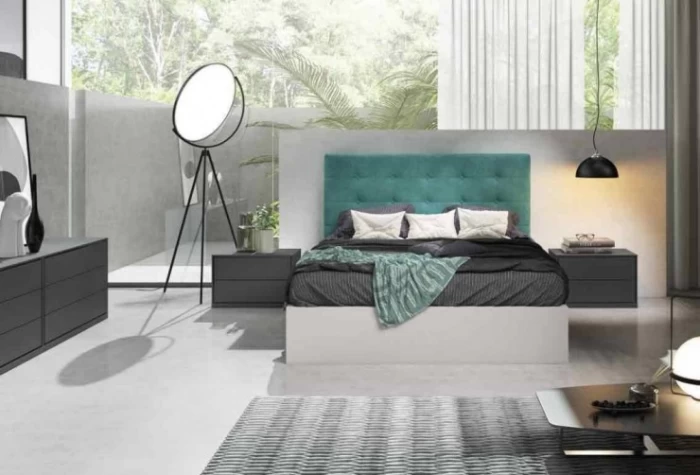 Cabecero de cama y 2 mesitas Mod. Emilia Conjuntos Dormitorio en Bilbao