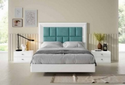 Cabecero de cama y 2 mesitas Mod. Marsala Conjuntos Dormitorio en Bilbao