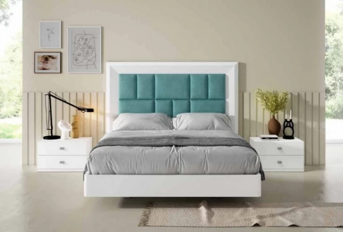 Cabecero de cama y 2 mesitas Mod. Marsala Conjuntos Dormitorio en Bilbao