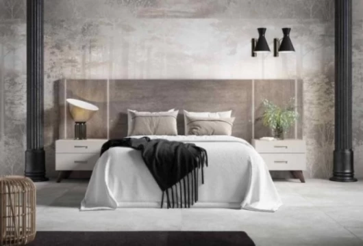 Cabecero de cama y 2 mesitas Mod. Spezia Conjuntos Dormitorio en Bilbao