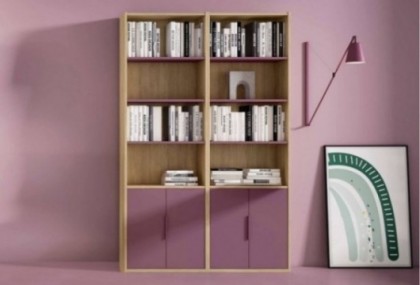 Estantería juvenil, Mod. Curvium Estanterías juveniles en Bilbao