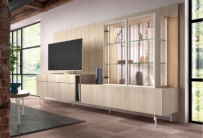 Mueble de salón de 302 cm, Mod. Habapo Muebles de Salón en Bilbao