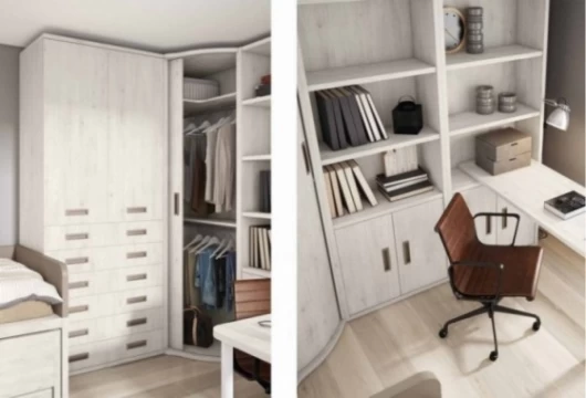 Dormitorio juvenil completo, Mod. Alexander Dormitorio Completo juvenil en Bilbao