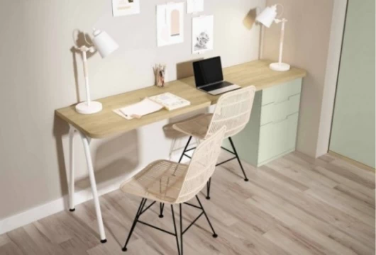 Dormitorio juvenil con litera, Mod. Algas