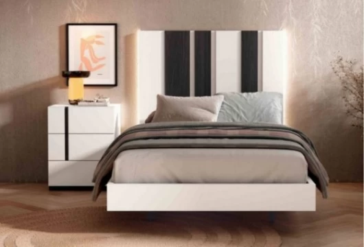 Dormitorio con 1 mesita, Mod. Transilvania Conjuntos Dormitorio en Bilbao
