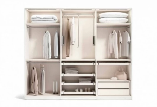 Armario de 6 puertas batientes, Mod. Wisconsin Armarios de Dormitorio en Bilbao