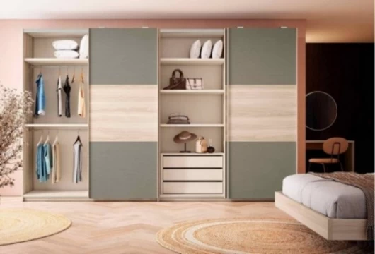 Armario 4 puertas correderas, Mod. Amparo Armarios de Dormitorio en Bilbao