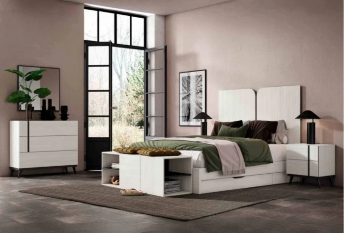 Dormitorio de matrimonio, Mod. Kristen Conjuntos Dormitorio en Bilbao