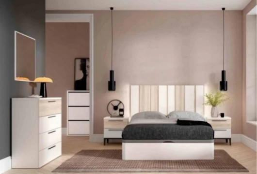 Dormitorio de matrimonio, Mod. Leah Conjuntos Dormitorio en Bilbao