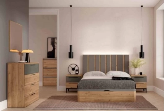 Dormitorio de matrimonio, Mod. Leah Conjuntos Dormitorio en Bilbao