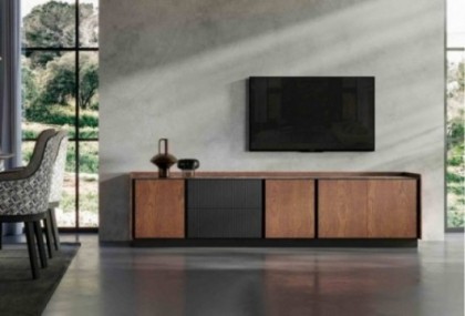 Mueble tv de 237 cm, Mod. Praga Muebles de TV en Bilbao