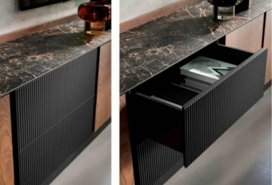 Mueble tv de 237 cm, Mod. Praga Muebles de TV en Bilbao