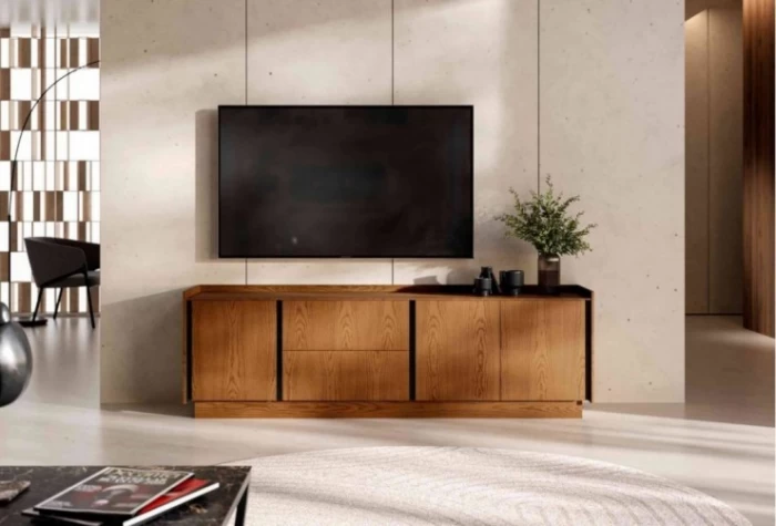 Mueble tv de 195 cm, Mod. Praga Muebles de TV en Bilbao