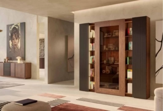 Estantería de 231 cm, Mod. Praga Estanterias de salon en Bilbao