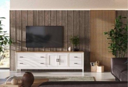 Mueble de tv de 225 cm, Mod. Génova Muebles de TV en Bilbao
