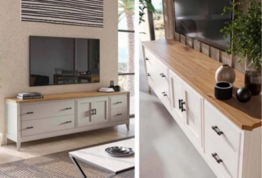 Mueble de tv de 225 cm, Mod. Génova Muebles de TV en Bilbao