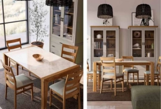 Mesa estirable 140 cm, Mod.Fuerteventura Mesas de comedor en Bilbao