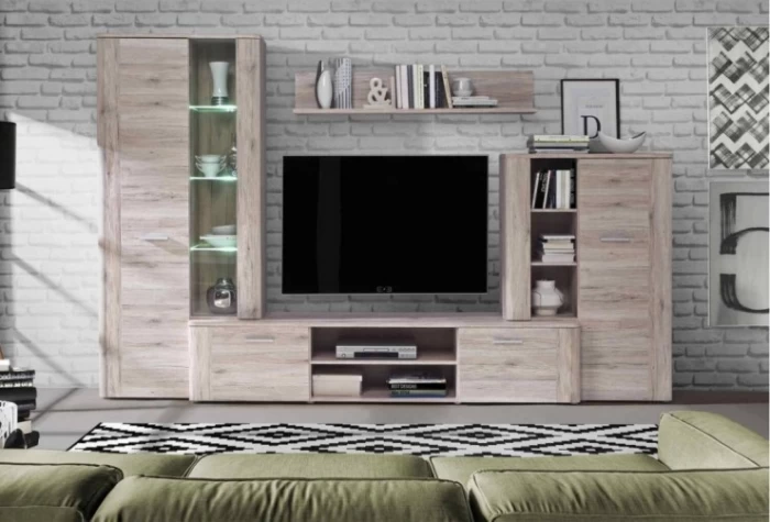 Mueble de salón de 310 cm, Mod. Colombia Muebles de Salón en Bilbao