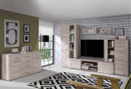 Mueble de salón de 310 cm, Mod. Colombia Muebles de Salón en Bilbao