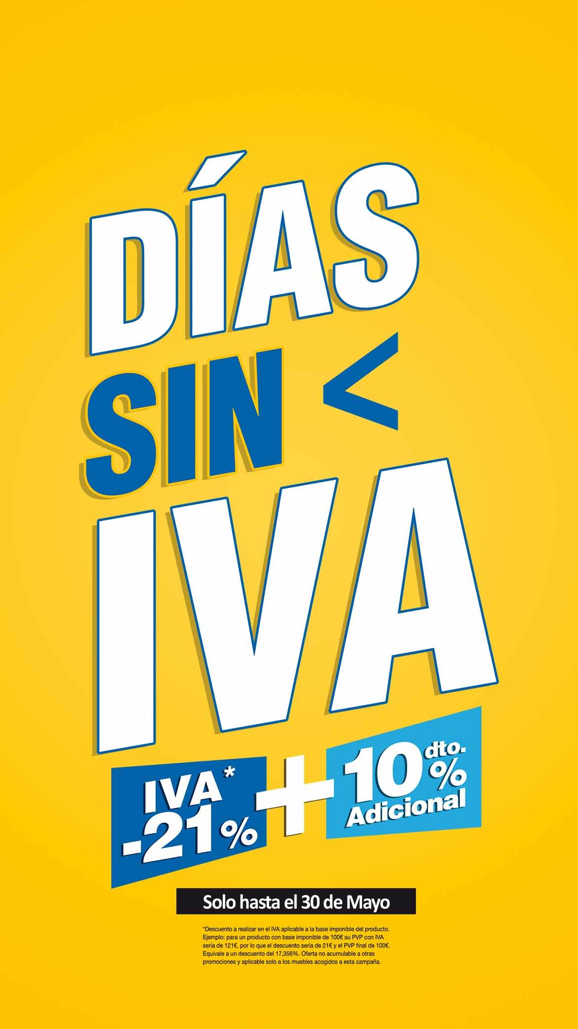 DIAS SIN IVA MAYO 2026